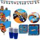 Hot Wheels Tableware Party Kit for 16 Guests